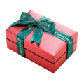 SHENGKE Red Gift Boxes Merry Christmas Gift Set Box Jewelry Set With Fashion Watches