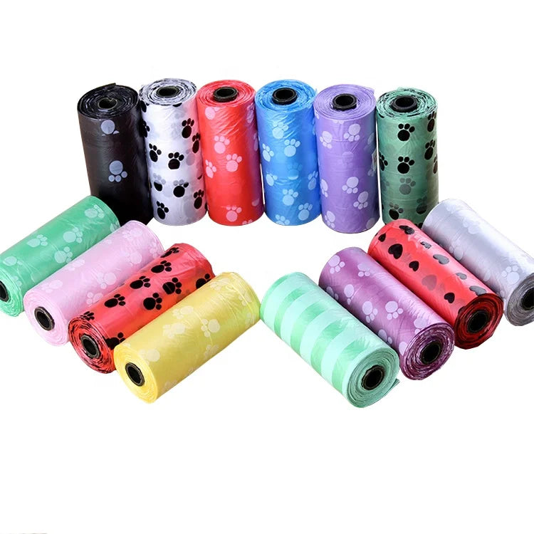 Disposable Disposal Wholesale Puppy Doggie Pop Waste Pet Dog Poop Bag for Dogs