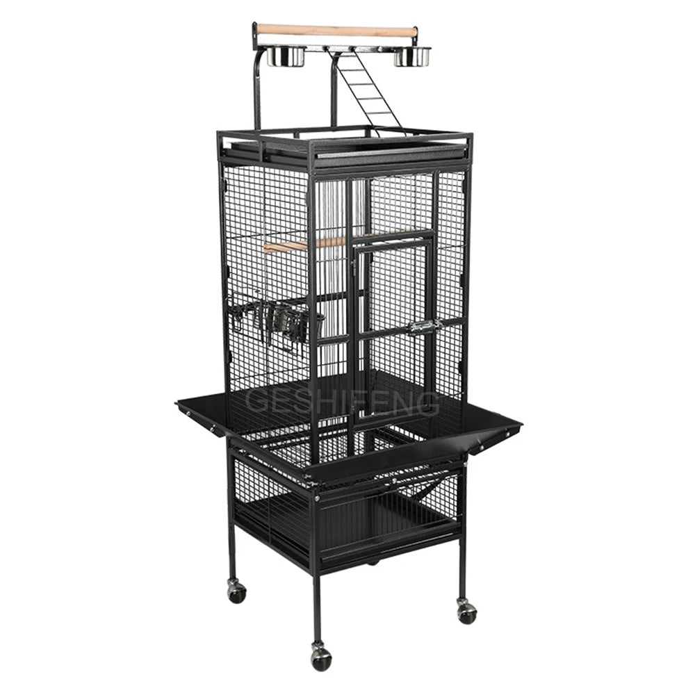 2022 Big Cage  Large Size  Carriers Bird Breeding Foldable Large Bird Cage for Sale