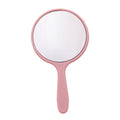 Mini Vanity Round Hand Held Makeup Mirror Portable Small Handheld Make up Mirror Compact Pocket Mirrors