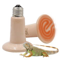 Pet Reptile Heat Lamp Temperature Control Ceramic Infrared Heating Lamps Heat Emitter Light Bulb Reptile Heat Lamps for Sale