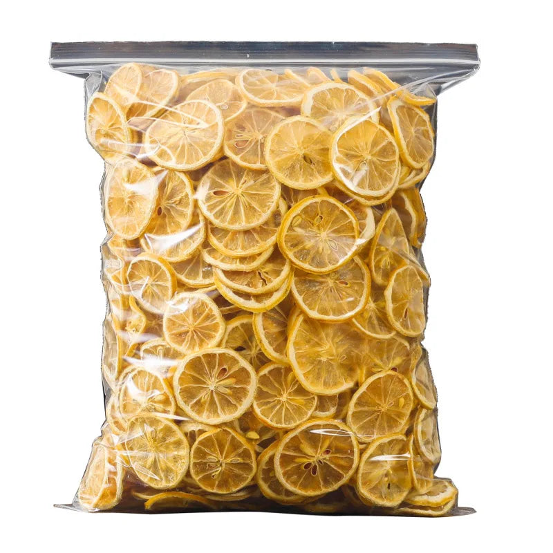 Lemon Slices Sweet Sour Snack Bulk Manufacturer's Wholesale Soaked Water Salt Syrup Dried AD Preservation VF