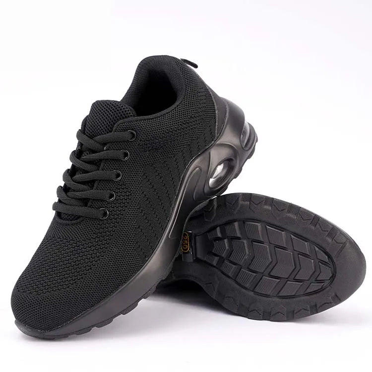 Men's Women's Breathable Steel Toe Cap Safety Shoes for Midsole Mesh Upper All Seasons Factory Use Large Size 43 Fashionable