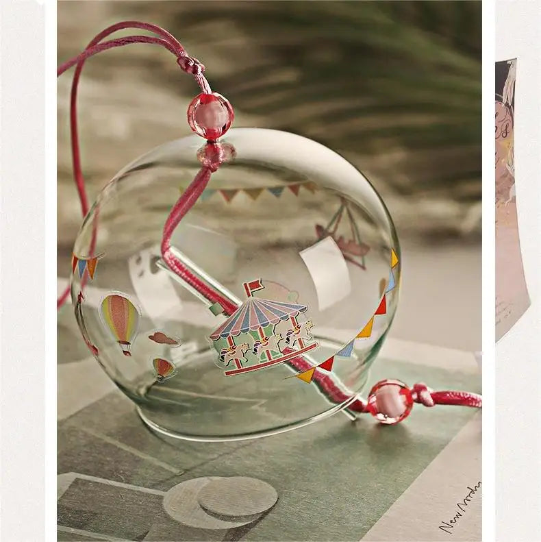 Hand Made Dreamland Design Glass Wind Chimes