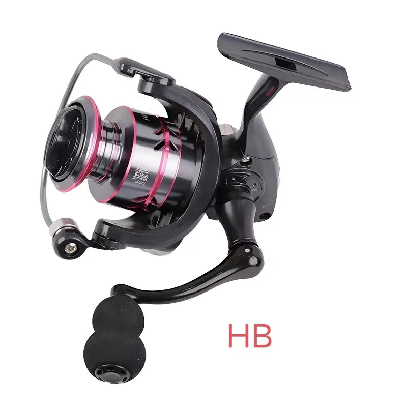 KALIOU New Arrival  HB/ZHB Series 5:2:1 Speed Ratio Lightweight Metal Spinning Fishing Reel