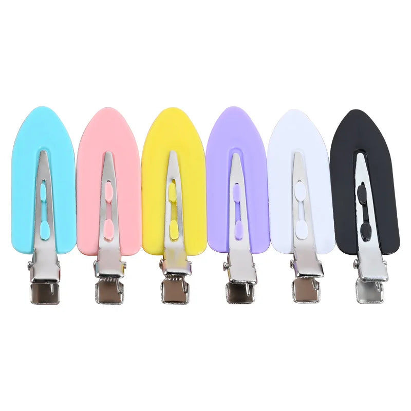 24 Colors No Bend No Crease Hair Clips Styling Duck Bill Clips No Dent Alligator Hair Barrettes for Salon Hairstyle Hairdressing