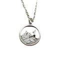 Runner Boy Charm Mountains Running Pendant Trail Running Outdoors Nature Hiking Comping Jewelry