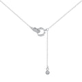 Dylam Cz Cubic Zirconia 18K Gold Plated Necklace Jewelry Collares Cadenas De Plata Para Mujer S925 Sterling Silver Necklaces