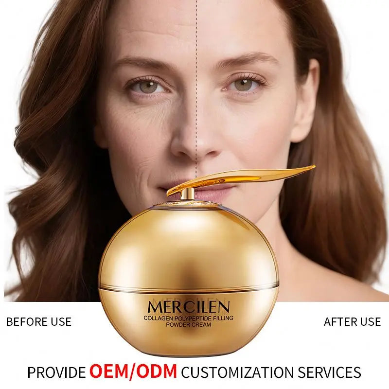 MERCILLEN Anti-Wrinkle Moisturizing Cream with Vitamin Latest Polypeptide Wrinkle Skincare Firming Whitening Cream
