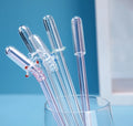 Custom Wholesale Reusable Straw Suction Head with Dust Cover Bar Accessories Glass Straw Cover