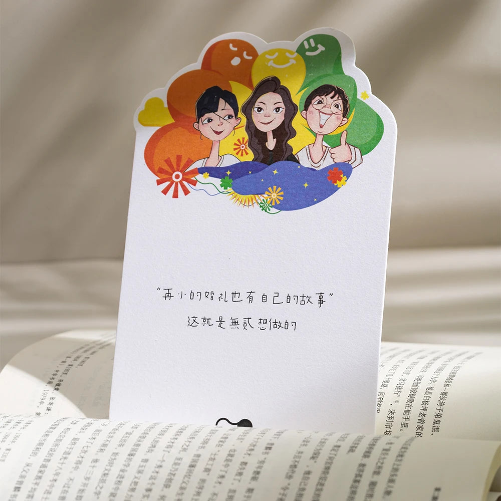 Hot Sale Custom logo Art Paper Color Printing Business Thank You Greeting Cards in Various Size Material