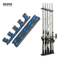 Booms Fishing WV4 Ceilings Vertical Fishing Rod Racks Plastic Wall Mount Fishing Rod Racks