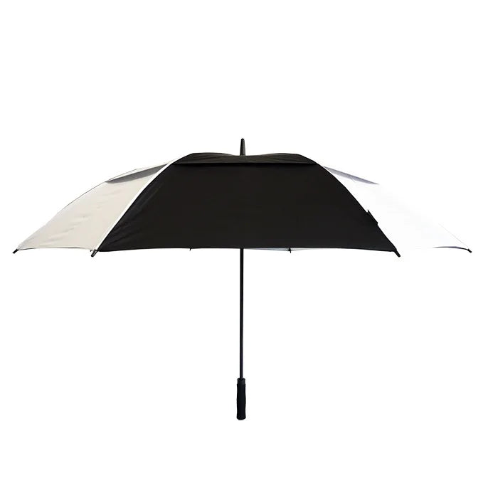 UV Golf Umbrella Windproof Chinese Custom Printed Umbrella Manufacturers Custom Double Canopy Golf Umbrella with logo Printing