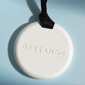 OEM Customized Round Shape Double Sided Logo Plaster Scented Ceramic Aroma Stone Home Decoration Fragrance Diffuser