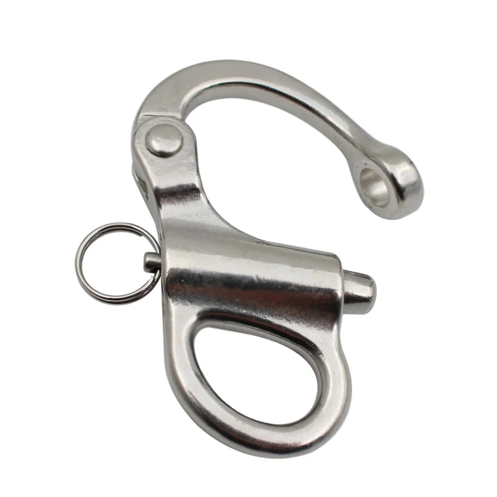 Rigging Hardware d Shackle Stainless Steel Fixed Eye Snap Shackle