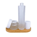 Botella De Vidrio Con Pistola De Pintura Para Frosting Bote De Vidrio Para CosmÃ©ticos