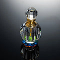 Small Luxury K9 Crystal Perfume Bottles Custom Logo Empty Circle Design New Premium Unique Bridge Crafted Other Crystals