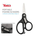 Tunala Fishing Accessory Fishing Pliers Scissor Braid Line Lure Cutter Hook Remover Tackle Tool Cutting  Fishing Scissors