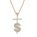 CN381  Hip Hop Pendant Micro Pave with CZ Stones Necklace Men Gift Jewelry