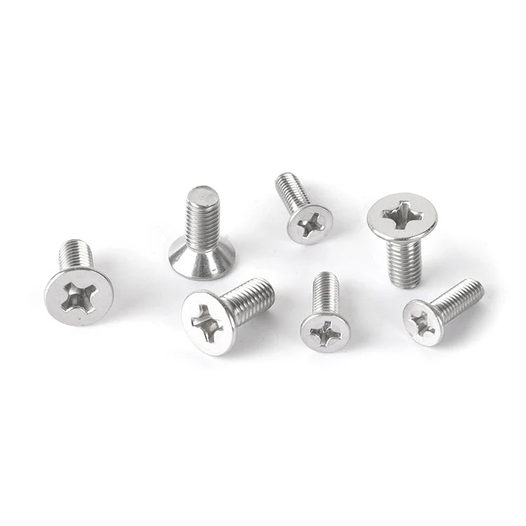 304 Stainless Steel Machine Screw Pan Head Industrial Anti Vibration Bolt for Electronic Instrument Manufacturing Equipment Part