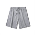 Men's 100% Cotton Workout Shorts Breathable Custom Printed Basketball Mid Waist Elastic Waist Pockets Eco-Friendly Casual