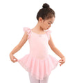 Dance Dress Children Girls Summer Short-sleeved Practice Gymnastics Chinese Tutu