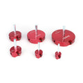 7pcs High Grade Aluminum Tungsten Expansion Pipe Drainage Tool Kit Industrial/DIY Clean Kitchen/Bathroom/Pool Plastic Pipe