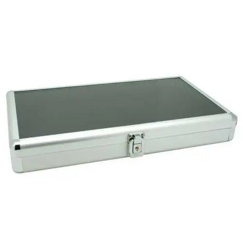 Durable Aluminum Display Case with Locking Storage Organizer Customizable OEM & ODM Presentation Case for Sales Presentations