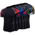Men's Lightweight Quick-Drying Breathable Short Sleeve T-Shirt Sports Stretch Fabric Basketball Training Clothing for Summer