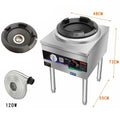 Lyroe High Performance Chinese Cooking Range Commercial Gas Stove