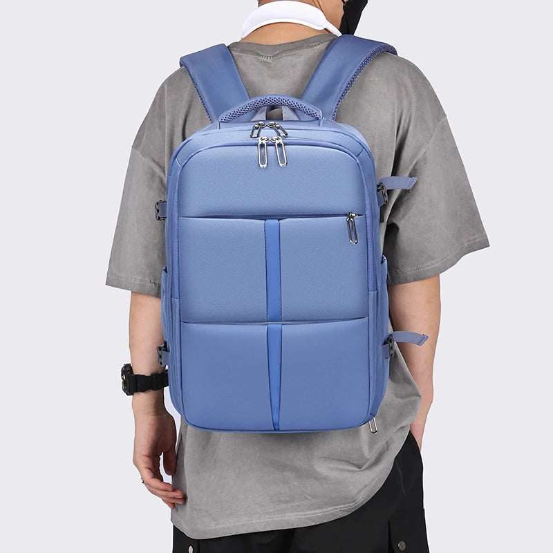 New Design Custom Logo Unisex Nylon Zipper Polyester Large Capacity Computer Fashion Waterproof Business School Stylish Laptop