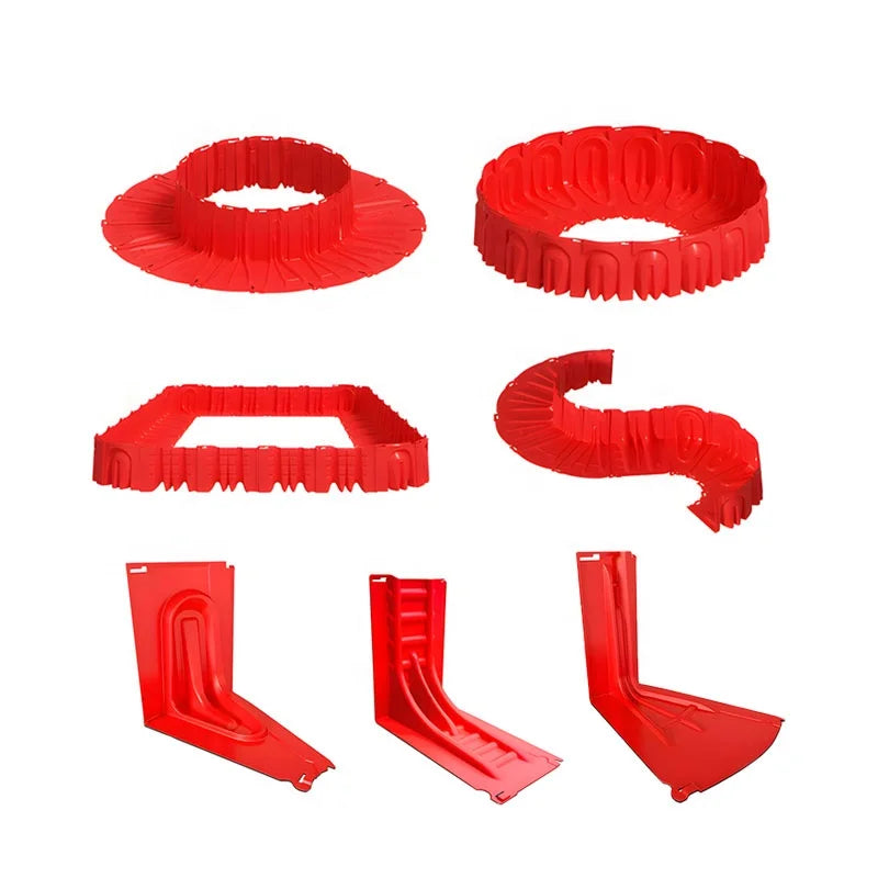 Flood Protection Manufacturers L-shaped ABS Plastic Flood Defense Baffle Control Barrier L Shaped Flood Barrier for Safe