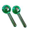 DIY Friendly Reusable Massage Jade Stone Roller Globe Hot Cold Therapy Facial Beauty Skin Care Liquid Cooling Glass Ice Globe