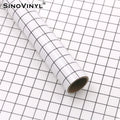 Poster Materials Clear Self Adhesive Transfer Vinyl PET Film with Measuring Grid