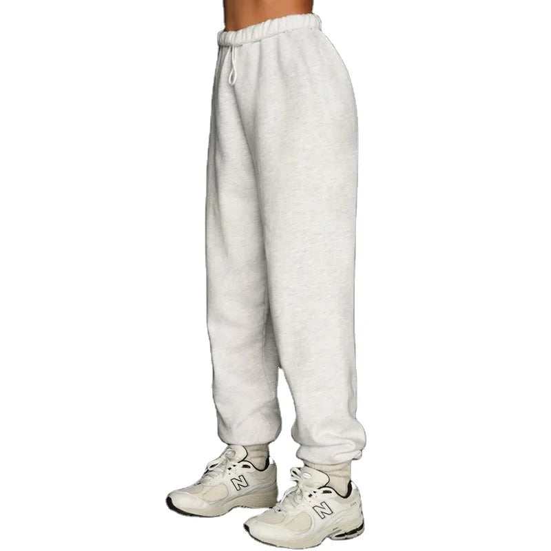 Custom Women Sweatpants Joggers Wide Leg Casual Pants Loose Fitting Loose Pants Wide Leg Yoga Pant
