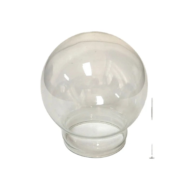DIY Home Decor Clear Glass Ball Snow Globe 80mm & 100mm Empty DIY Glass Globe