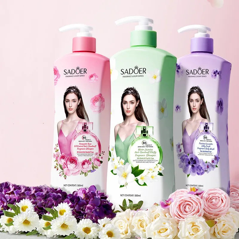 Organic Natural Private Label Shampoo with Anti-Dandruff Moisturizing & Oil Control Sulfate Free 500ml
