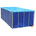 Lvju Bacteria Shrimp Cultivation Pond 0.9mm Thicken Freshwater Shrimp Nursery Pond for Sale