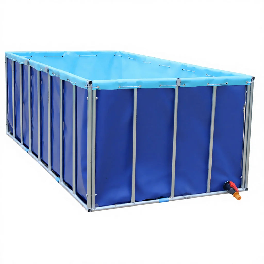 Lvju Bacteria Shrimp Cultivation Pond 0.9mm Thicken Freshwater Shrimp Nursery Pond for Sale