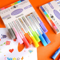Personality Metallic Shiny Marker Creative Color Painting Handbook Note Pen Graffiti Highlighter