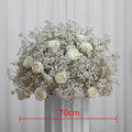 Wholesale Artificial Silk Rose Full Gypsophila Ball Wedding Table Centerpiece Real Touch Decoration for Christmas Mother's Day