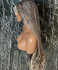Mix Color Loose Curl Braiding Hair Extension 22inch Dyed Synthetic Hair Attachment for Box Braids