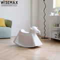 WISEMAX FURNITURE Nordic Creative Design Rocking Children's Animal Chair Living Room Furniture Home Apartment Chairs for Kid