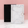 Customizable Luxury Metal Magnetic Buckle Stationary PU Cover Paper Classmate Line Notebooks