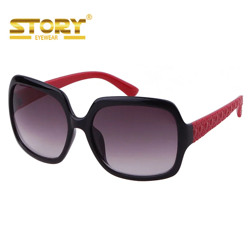 STORY STYJN102 Fashion Square Large Frame Sunglasses Classic Wholesale Oversize Sun Glasses Women