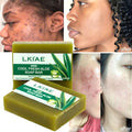 Hot Selling Effective Acne Removal Facial Glowing Smoothing Deep Cleansing Bath Cool Fresh Aloe Soap Bar