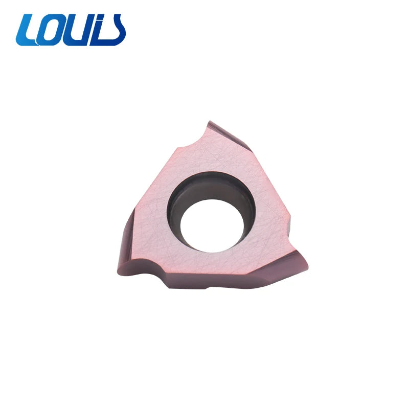 LOUIS CNC Vertical Clamp Spring Shallow Groove Inserts Round TGF32R TGF32L TGF32 PVD Coating OEM Customizable Slotting Inserts