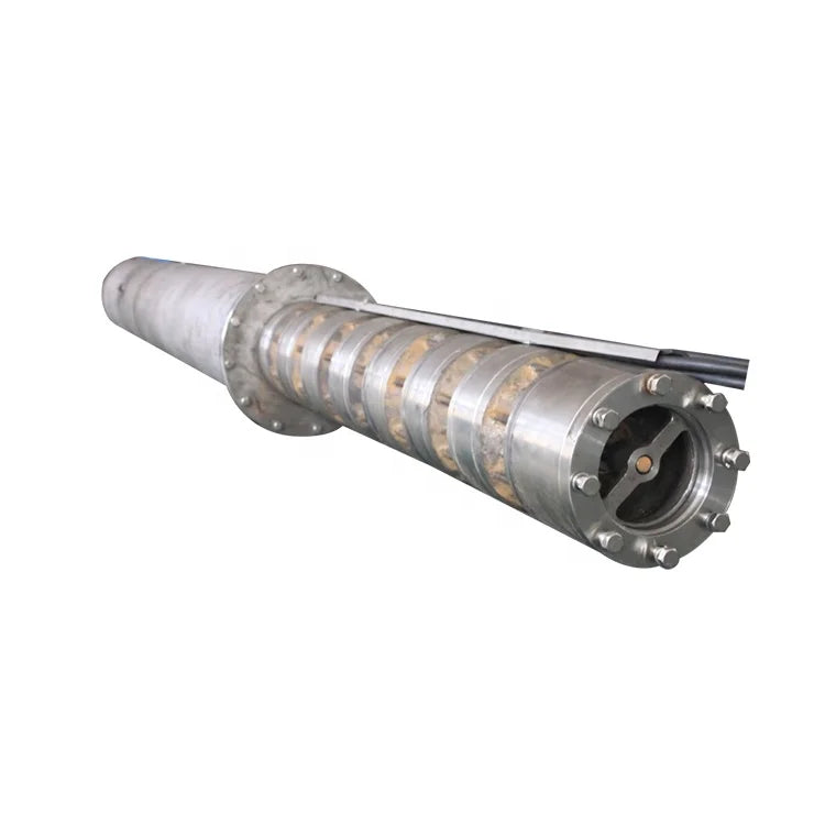 10 Inch Stainless Steel Submersible Water Pumps High-Pressure Multistage Electric Motor OEM Customizable