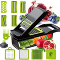 Multifunctional Food Processor Vegetable Slicer Shredder Chopper 12 in 1 Slicer Fruit Potato Onion Cutter Vegetable Cutter