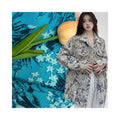97% Cotton 3%Spandex Woven Micro-elastic Twill Printing Sustainable Fabric for Shirts&Jackets